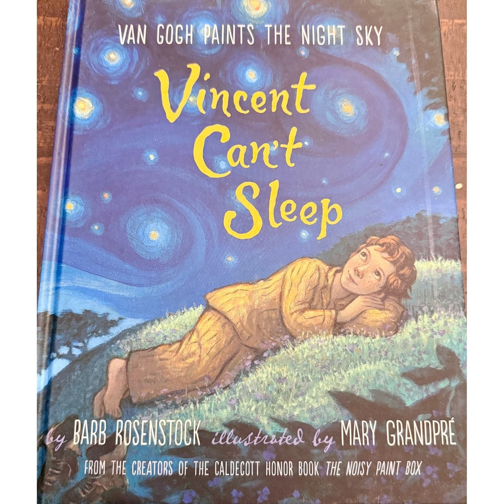 Alfred A Knopf Vincent Can't Sleep Book Kids Van Gogh Art History 2017